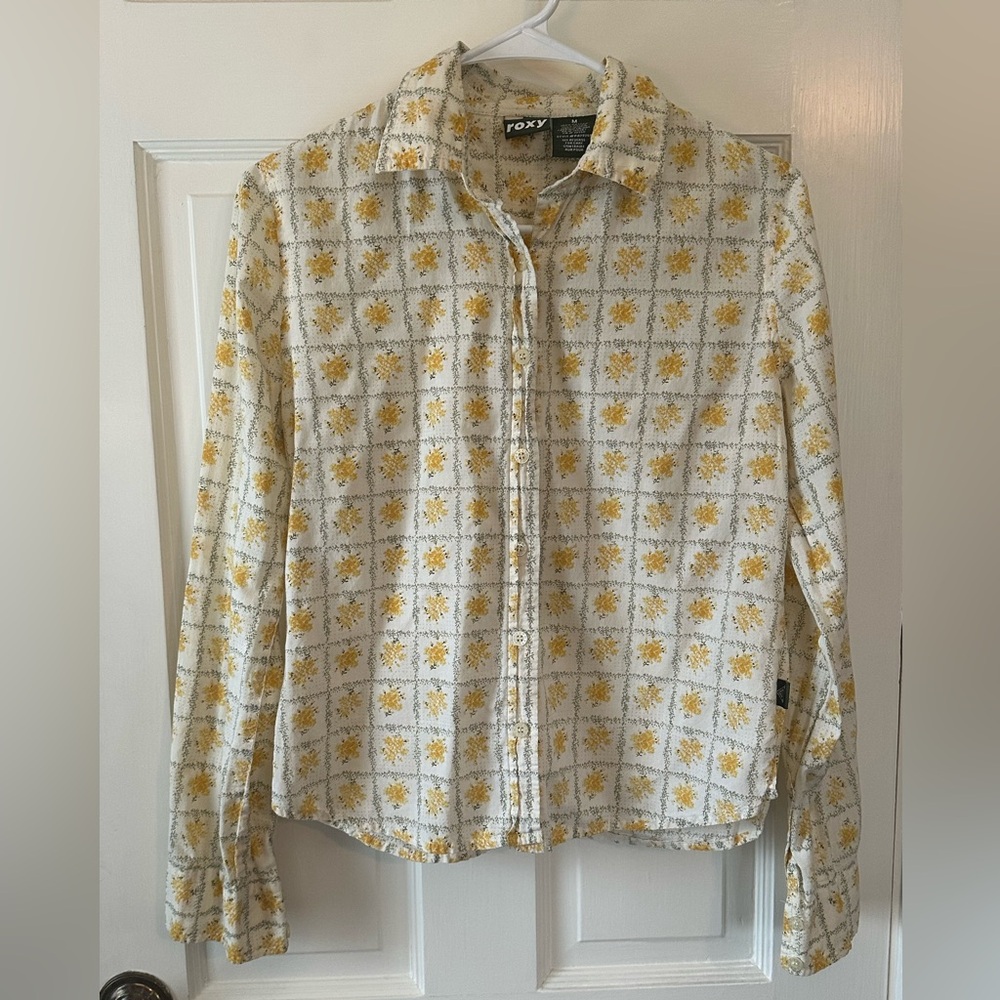 Floral Button-Up Shirt